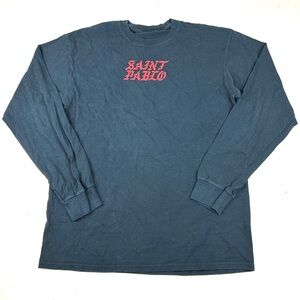 Kanye West Saint Pablo Kim Tennis T-shirt Small Black Tour Kim Kardashian